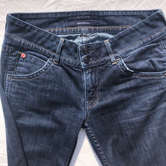 HUDSON BOOT CUT MEDIUM WASH WOMENS 28 - Picture 6 of 14